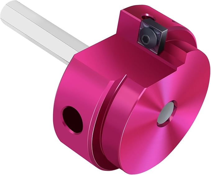 PVC Pipe Reamer for 4 Inch ID Pipes, PVC Fitting Saver with 3/8-Inch Hex Shaft,Socket Saver Plastic Pipe Fitting Reamer Tool for Plumbing Sch.40 CPVC ABS Socket Hub Coupling Removing,Fit 1/2" Drills