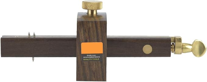 Adjustable Wood Marking Gauge,8 Inch Marking Gauge Woodworking Marking Gauge,Drawing Measuring Tools Scribing Marking Gauge Gauge for Carpenter Accessories