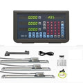 3 Axis Digital Readout DRO Display Control Magnetic Scale Encoder Kit for Milling Machine 12" x36“x16 Travel Length 5um