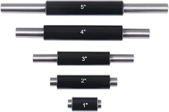 Accusize Industrial Tools 0-6 inch by 0.0001'' Ultra-Precision Outside Micrometers with Carbide Tips 6 Pc Set, Eg00-0906