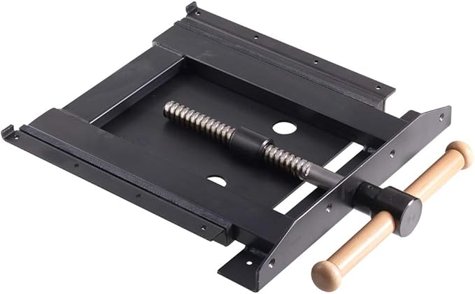 Sjöbergs Elite Workbench Front Vise – Heavy-Duty Steel Woodworking Vise, 1,000 lb Clamping Force, Precision Alignment, Made in Sweden – Fits Sjöbergs Elite Benches