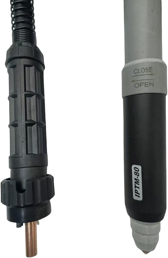 CNC Plasma Torch 80A PTM80 IPT80 iPTM80 Non-HF Pilot Arc Compatible with LOTOS LTP7500 & PRIMEWELD & bestarc BTC800XP & Everlast 80 100 102 & Longevity 82i plasma cutter Central connector