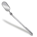Telescoping Inspection Mirror, 1 Piece Car Inspection Mirror, Stainless Steel Mechanic Mirror,Retractable Extension Mirror,Flexible Inspection Mirror for Checking Vehicle and Small Details (8~24 Inch)