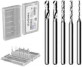 stedi Manual Pin Vises Hand Drill Bits, Tungsten Steel Micro Drill Bit Set