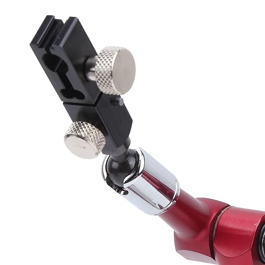 Magnetic Base Holder, Magnetic Stand Base, 50kg Pull Dial Indicator Holder, Red Magnetic Indicator Base, Universal Magnetic Base Stand, Mini Magnetic Base Indicator Hold