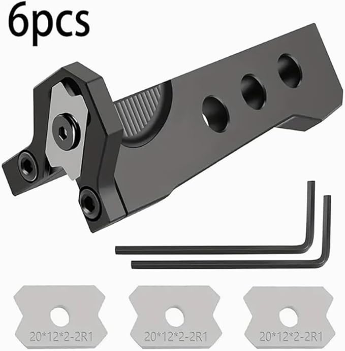 Chamfer Edge Plane, Manual Woodworking Veneer Edge Banding Trimmer with R1 Blades, Arc Wood Edge Corner Flattening Cutter Hand Planer Scraper Tool for Edge Trimming
