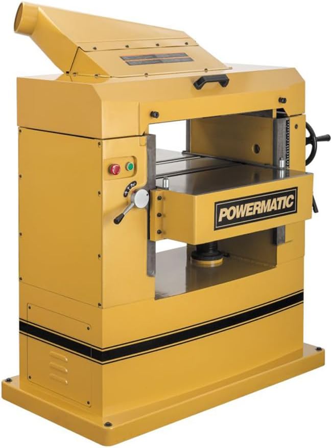 Powermatic 22-Inch Planer, Helical Cutterhead, 7-1/2 HP, 230V 3Ph (Model 201HH)