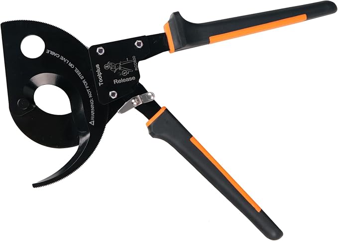 Nasop Heavy Duty Ratcheting Cable Cutter for 750MCM Copper and 1000MCM Aluminum