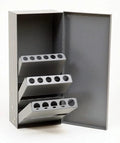 Drill America Drill Bit Index/Case, 33/64-3/4 Taper Shank by 64ths (16 Sizes), 10900, HUT1016
