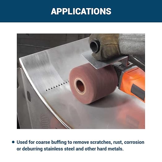 Benchmark Abrasives Buffing Compound for Polishing Removing Scratches on Soft Metals Aluminum Gold Silver Copper Ferrous Non-Ferrous Materials, 1 Pound Bar (White Rouge)