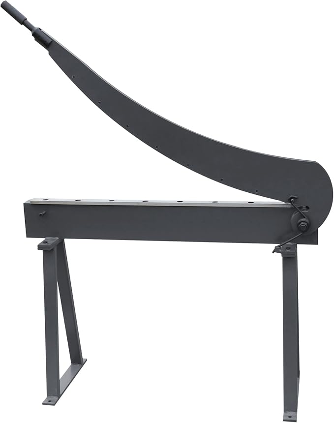 KAKA INDUSTRIAL Guillotine Metal Shear, 39-Inch Cutting Capacity, 16 Gauge HS-40 Sheet Metal Cutter with Stand for Industrial Fabrication