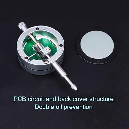 Digital Dial Indicator Digimatic Indicator 0.001mm/0.00005inch 0-12.7mm Test Range, IP54 Waterproof and Dust Proof
