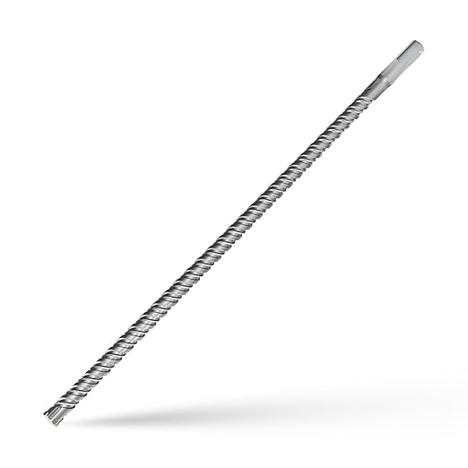 CSOOM SDS Plus Rotary Hammer Drill Bit 3/8" x18.11", Professional Concrete Drill Bit for Concrete, Brick, Stone and Cement Walls