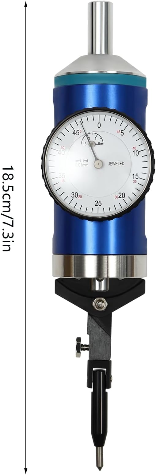 Centering Indicator, Centering Test Dial Gauge, Co-Ax Coaxial Centering Indicator Precision Milling Machine Alignment Dial Test Complete Set