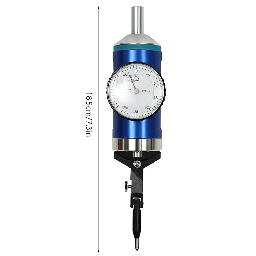 Centering Indicator, 0-0.12in/0-3mm Milling Machine Alignment Dial Test, 0.01mm Pocket Type Centering Test Dial Gauge, Precision Milling Machine Test Dial
