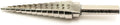 TEMO M35 Cobalt Double Flute Step Drill, 13 Size 1/8 Inch To 1/2 Inch, 1/4 Inch Shank