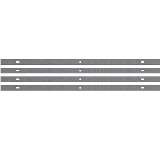 13" HSS Planer Blades Cutters for Hitachi P13F Thickness Planer Replacement for 726-341 Planer Knives, Double Edges, 4 Pcs