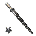 7/16" Reamer Drill Bit for Metal, M2 HSS Taper Reamer for Steel, Alloy, Wood, Plastic to Align, Enlarge Holes – 5-Spiral Flutes,3/8" Non-Slip Shank, 11mm Car Reamer, Bridge Construction Reamer