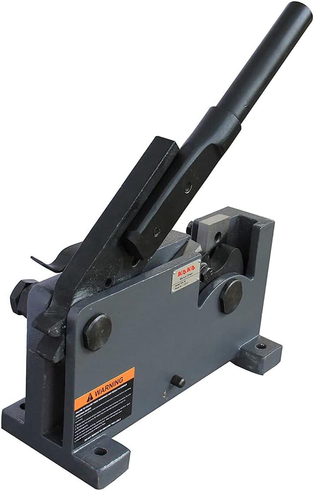 KAKA INDUSTRIAL MS-28 Manual Sheet Metal Shears - Cuts Square Steel, Rebar, Rod, Flat Bar, Round Steel up to 1.1 in / 28mm