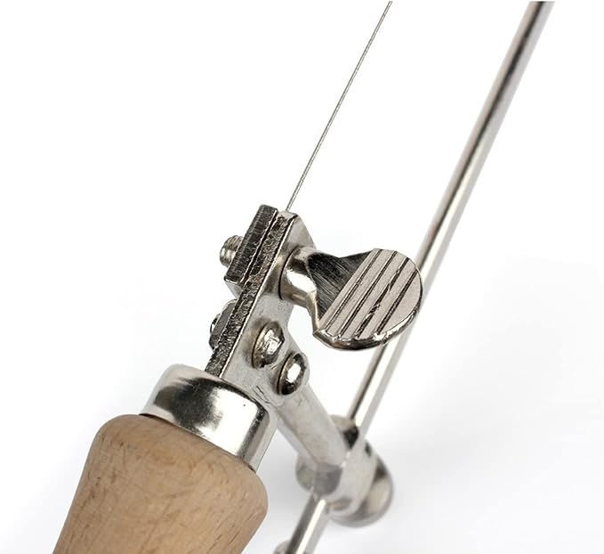 1PC Coping Saw Steel Frame With 1mm Diamond Wire Saw For Wood Stone Metal Cutting Multi function Hand Tool