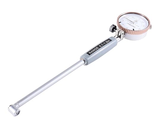 Accusize Industrial Tools 0.7-1.5'' by 0.0005'' Ddial Bore Gauges, Stem Length 6'', Ee20-5015