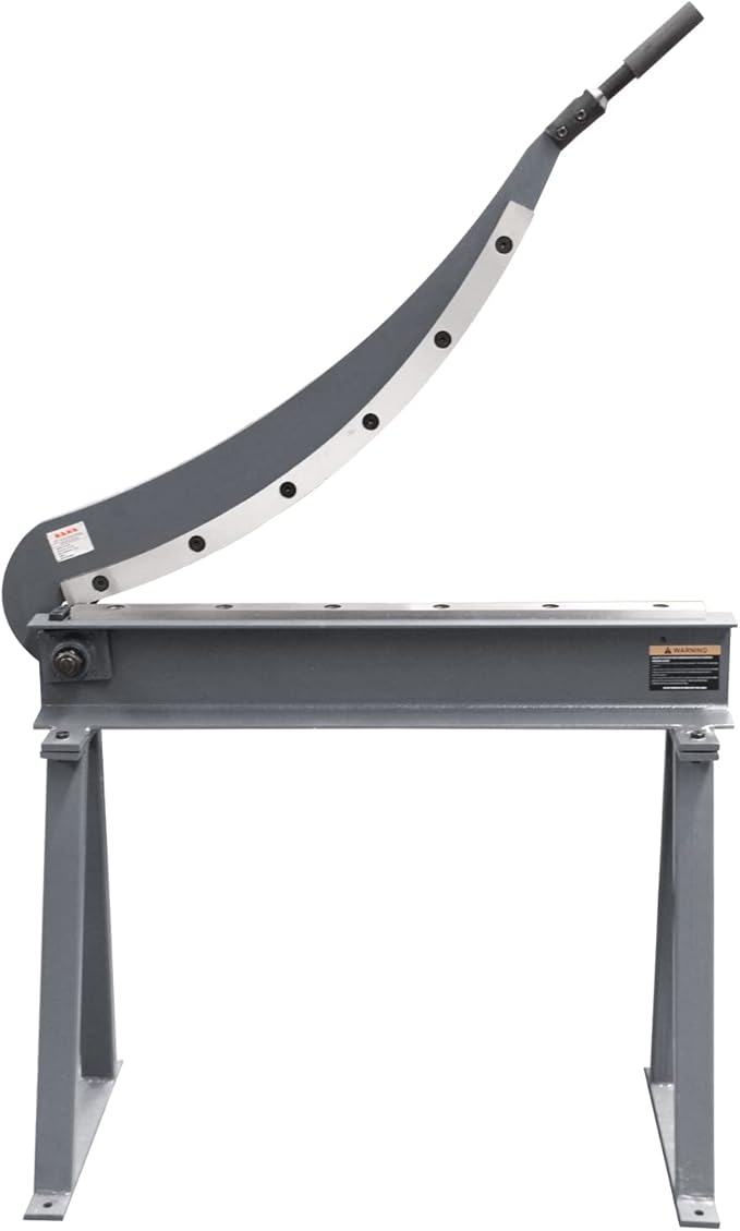 KAKA INDUSTRIAL Guillotine Shear, 31-Inch Cutting Capacity, 16 Gauge HS-30 Sheet Metal Cutter with Stand for Fabrication and Construction