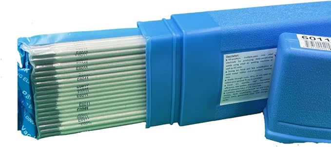 6011 Welding Rod 5/32", E6011 Stick Welding Electrodes 5Lbs with Arc stability E6011 5/32" (5/32" 5 Pound Box) E6011-532-5