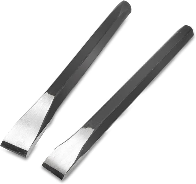 XtremepowerUS 12-Pieces Professional Punch and Chisel Set Mechanics Pin Tapered Center Chisel Punch with Carrying Pouch