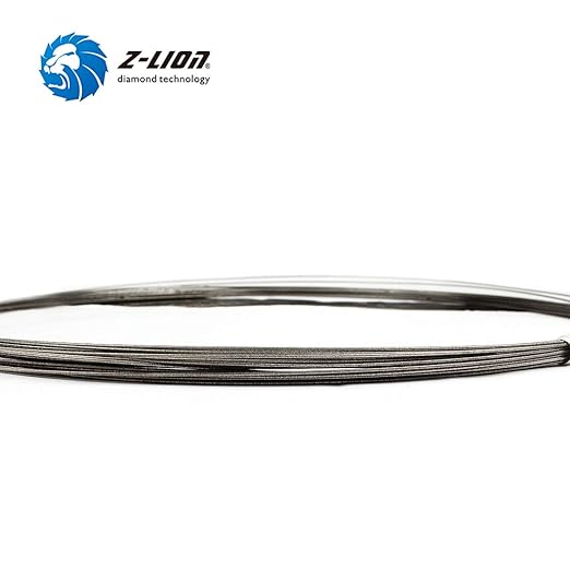 1mm Superfine Diamond Wire Electroplated Cutting Saw Blades for Jade Metal Marble Granite (2 Meters/Lot)