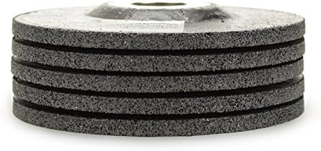 BHA Depressed Center Metal Grinding Wheels for Angle Grinders, 4.5” x 1/4” x 7/8” - 5 Pack