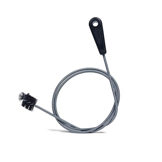 48" Flexible Long Pipe Brush | AC Drain Cleaner Tool | Sink Line Unclogger | Condensate Line Cleaning Brush | Easy Cleaning Flexible Drain Snake for Food, Hair & Clog Removal by FryOilSaver Co. B313C