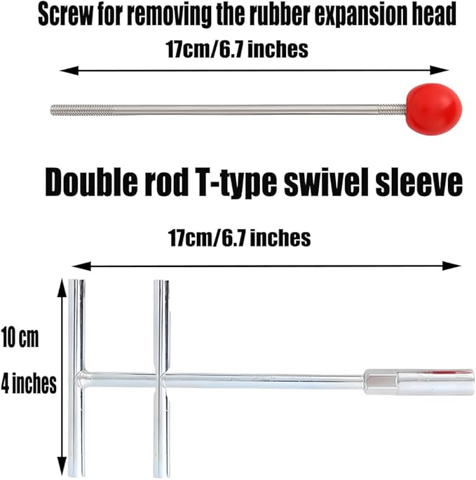 Pipe Water Stopper Kit - Hot-Melt Water Stop Needles for Fast Water Line Pipe Repairs - Stainless Steel Home Improvement/Renovation Plumbing Tool for Professional Plumber