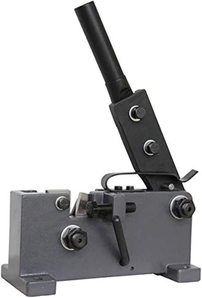 KAKA INDUSTRIAL MS-24 Manual Sheet Metal Shears - Cuts Square Steel, Rebar, Rod, Flat Bar, Round Steel up to 0.95 in / 24mm