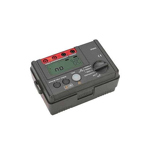 ATO Insulation Resistance Tester, 500V/1000V/2500V, Megohmmeter and Multimeter, for Electric Maintenance, Testing and Inspection