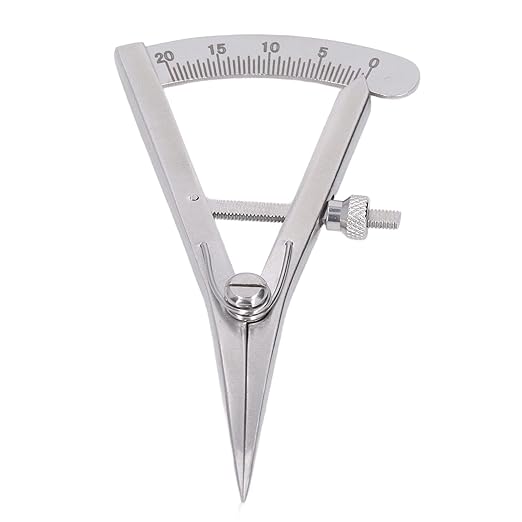 Marking Gauge, Stainless Steel Scribe Tool, Caliper Measuring Tool for Leather Trimming Projects