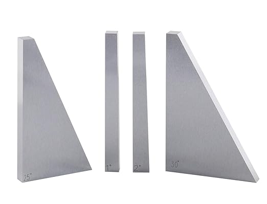 Accusize Industrial Tools 10 Pcs Precision Angle Block Set, 3602-0111
