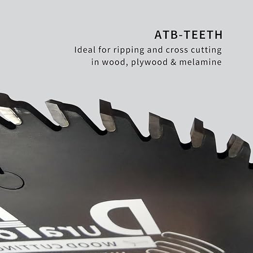 12-Inch 80-Tooth Fine Finish Professional Woodworking ATB Saw Blade with DuraGuard Anti-Stick Coating for Miter and Table Saws (DF1200SP80)