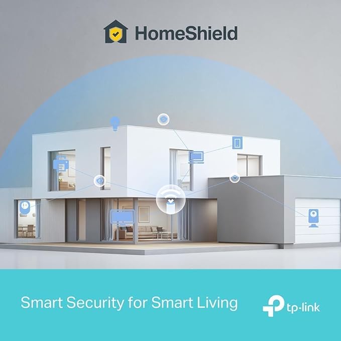 TP-Link Deco BE63 Tri-Band WiFi 7 BE10000 Whole Home Mesh System- 6-Stream 10 Gbps, 4x2.5G Ports Wired Backhaul, 4X Smart Internal Antennas, VPN, MU-MIMO, HomeShield, Free Expert Support (2-Pack)
