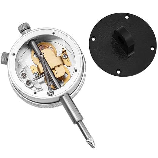 Dial Indicator Gauge 0-10mm Meter Precise 0.01mm Resolution Indicator Gauge Mesure Instrument Tool Micrometer Measuring Probes Tools
