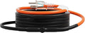 VEVOR Self-Regulating Pipe Heating Cable, 15FT 5W/FT Heat Tape for Pipes Freeze Protection, Water Pipe Heat Cable with Built-in Thermostat Protects PVC Hose, Metal and Plastic Pipe from Freezing