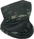 Achiou Cooling Neck Gaiter Face Cover Scarf, UV Protection Mask for Men and Women,Soft Windproof, Hiking Cycling Running