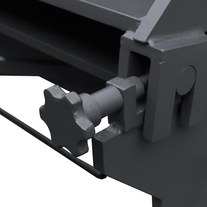 KAKA INDUSTRIAL Sheet Metal Brake, 80-Inch Sheet Metal Bender Brake, 12-Gauge Mild Steel Capacity Metal Break Bender, 0-135 Degree Adjustable Bending Brake W-8012