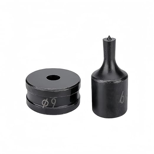 Hydraulic Punch Dies for CH-70, CH-70 Hydraulic Round Hole Punch Die Set, Upper Mold Dia: 26mm, Lower Mold Dia: 40mm for Steel, Copper, Aluminum and Heavy Duty Metal (12mm)