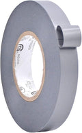 WOD ETC766 Professional Grade General Purpose Gray Electrical Tape UL/CSA Listed core. Vinyl Rubber Adhesive Electrical Tape: 1/2 inch X 66 ft - Use at No More Than 600V & 176F (Pack of 1)