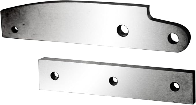 KAKA INDUSTRIAL Sheet Metal Cutter 8-Inch | 0.51 inch Round Bar Capacity | HS-8 Manual Plate Shear Bench-Mounted for Steel Plates and Bars