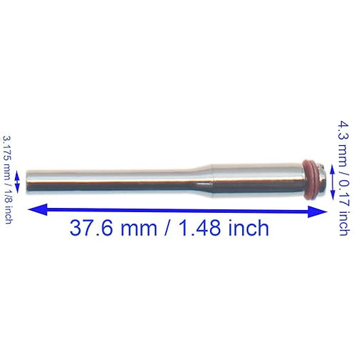 20 PCS Shank Mandrel 1/8 Inch Cut Off Wheel Screw Mandrel Shank Holder Metal Rotary Tool Accessories Suitable for Most Diamond Cutting Wheel