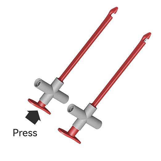 Goupchn 2PCS Multimeter Test Leads 4mm Banana Plug Male to Male with Puncture Probes Wire-Piercing Test Clip Tool for Multimeter Testing Automotive Car Repairing
