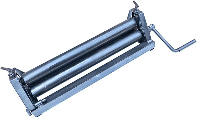 Metal Roller, Slip Roller, Slip Roll Machine, 23.5 Inch Forming Width, with A Removable Rollers,Slip Rolling Bending Machine, for Aluminum Alloy Sheet Low Carbon Steel Copper Sheet