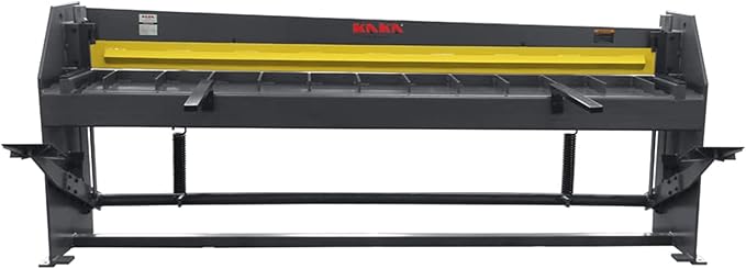 KAKA INDUSTRIAL Foot Stomp Shear 98-Inch Solid Construction High Precision Sheet Metal Foot Shear, 18 Gauge Mild Steel Capacity Q01-9818B