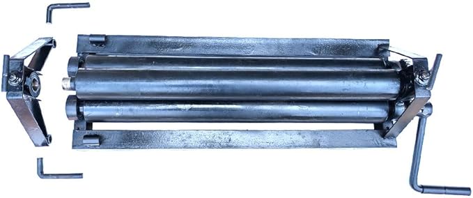 Metal Roller, Slip Roller, Slip Roll Machine, 23.5 Inch Forming Width, with A Removable Rollers,Slip Rolling Bending Machine, for Aluminum Alloy Sheet Low Carbon Steel Copper Sheet